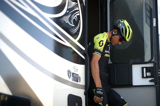 Rob Power (Mitchelton-Scott) at the start of stage 3 of the 2018 Tour of Utah