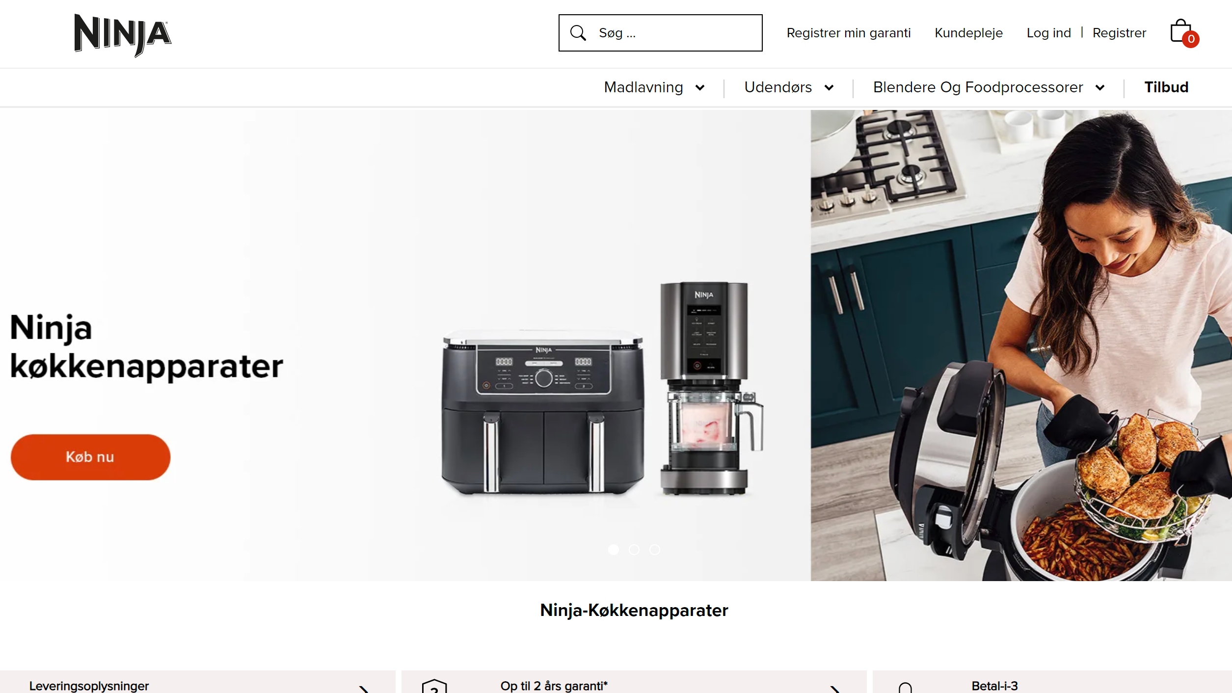 ninjas danske hjemmeside