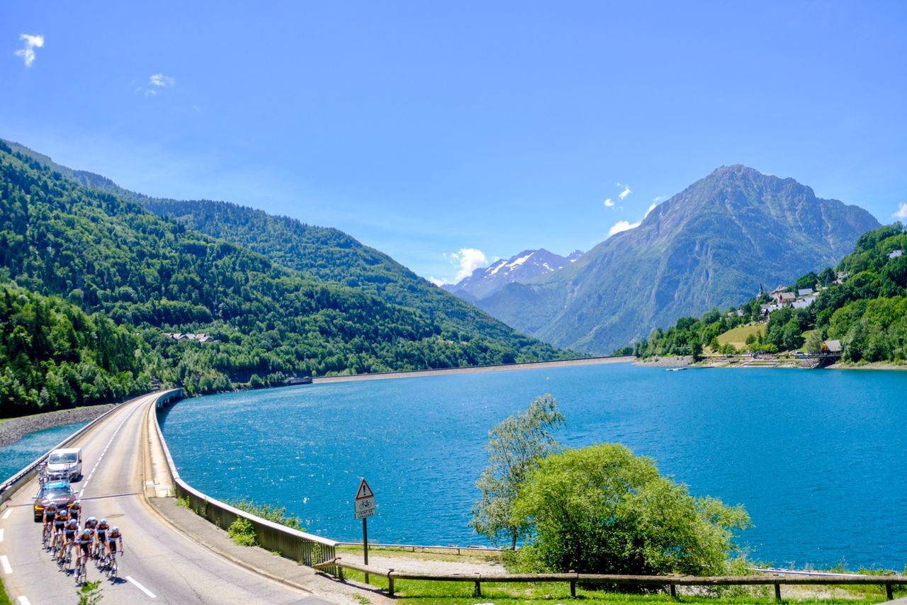 The Lac du Verney leads on to the Col du Glandon and Col de la Croix de Fer