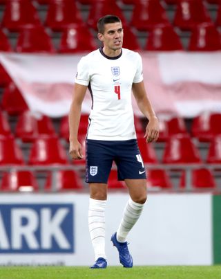 Wolves captain Conor Coady made his England debut on Tuesday night.