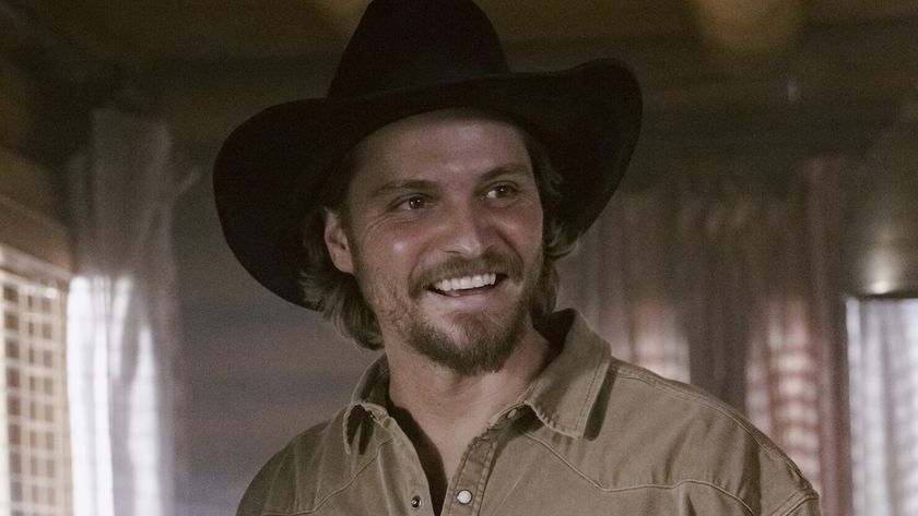 Kayce Dutton smiling big in Marshals Season 1