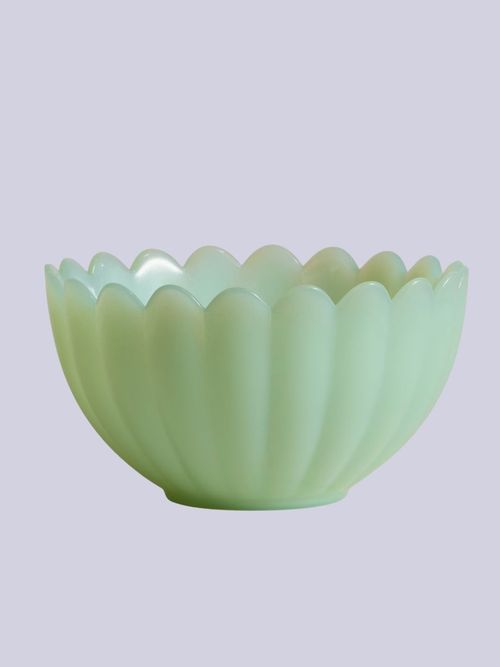 Milk Glass Sundae Dish
