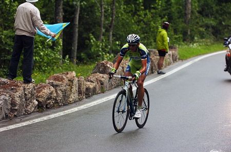 Defending Tour de Suisse champion Roman Kreuziger (Liquigas) attacked on the final climb.