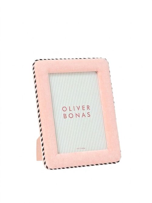 Dulce Pink Velvet Photo Frame 5x7" 