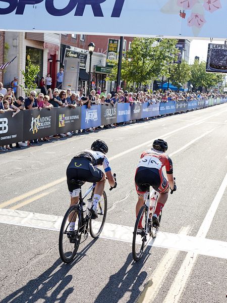 Kristina Clonan (Fearless Femme Racing) just edges past Laura Jorgensen (Feed Hungry Kids Project) to take yet another prime.