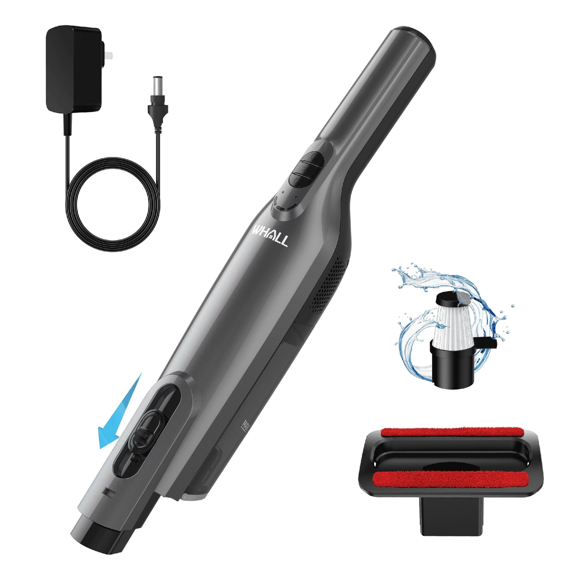 WHALL Cordless Handheld Vacuum Cleaner