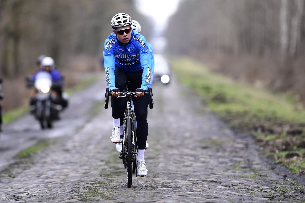 Wout Van Aert in the Arenberg Forest