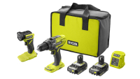 18V ONE+ Cordless Combi Drill &amp; Torch Starter Kit |£109.00 (Get FREE ONE+ tool worth up to £76.99 ) at Ryobi