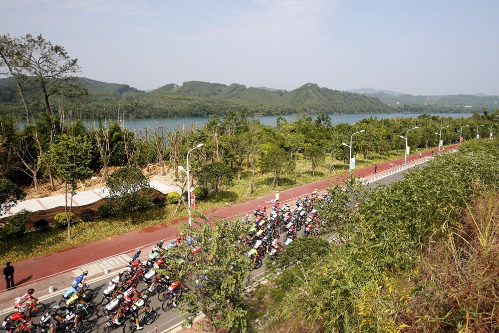 The riders enjoyed another day in the sun