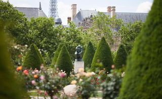 The museum's garden is presided over by Le Penseur (The Thinker).