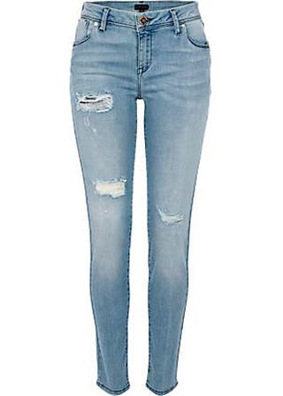 River Island ripped skinny jeans, £35