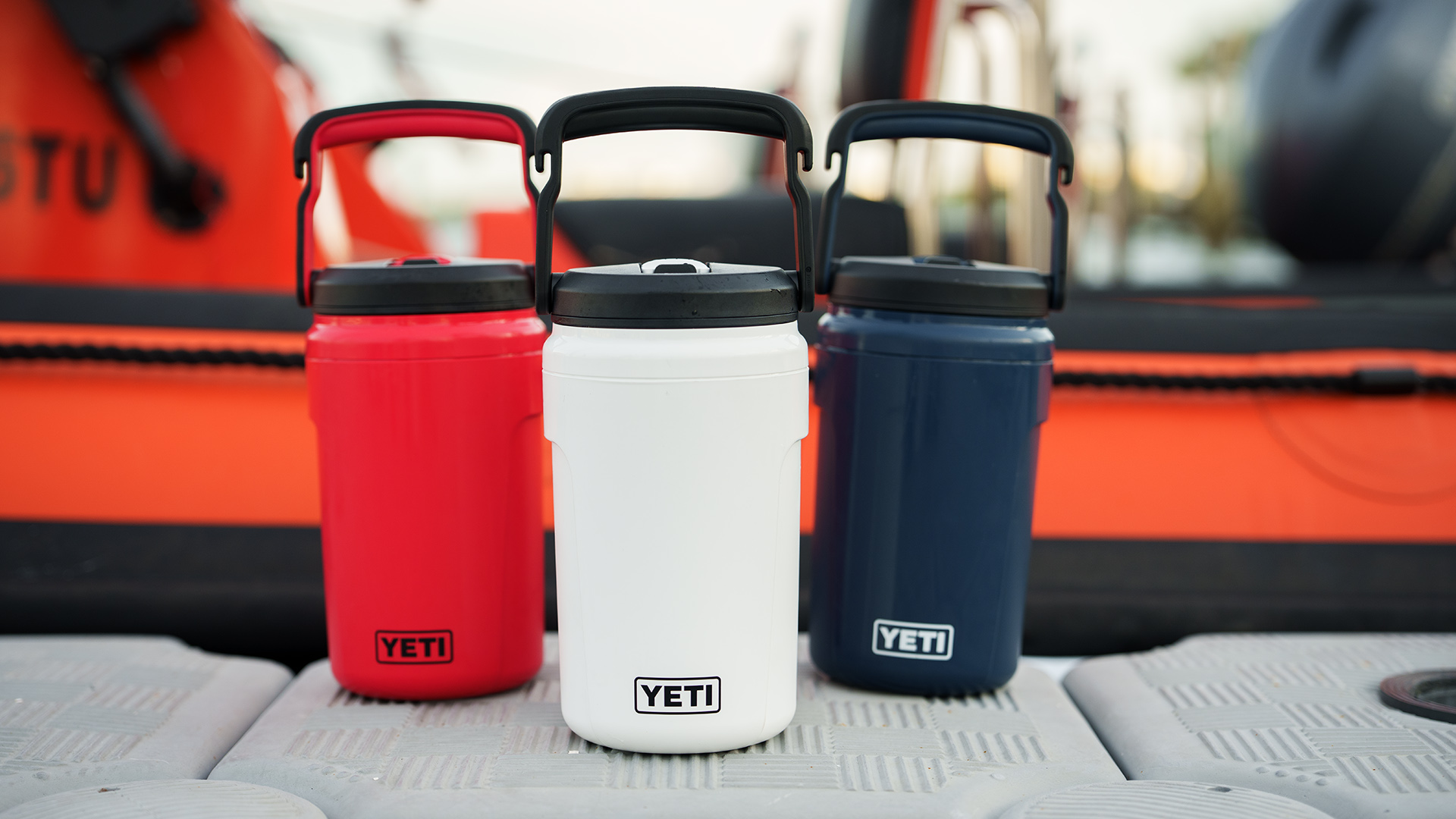 YETI Silo Jug in use
