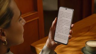 TCL Nxtpaper 60 Ultra reading mode