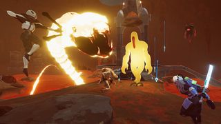 Risk of Rain 2 Seekers of the Storm DLC screenshots of enemies and characters