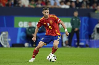 Fabian Ruiz in action for Spain against Italy at Euro 2024 Arsenal target