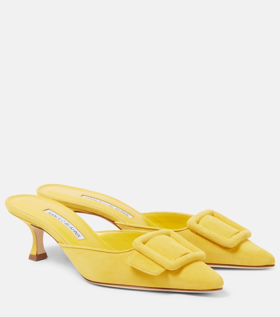 Maysale 50 Leather Mules