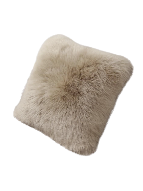 Genuine Sheepskin Throw Pillow Cover