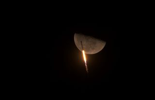 Paul Eckhardt (USA) with Falcon 9 Soars Past the Moon (Winner)
