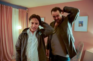 Danny Dyer and Ryan Sampson in Mr Bigstuff.