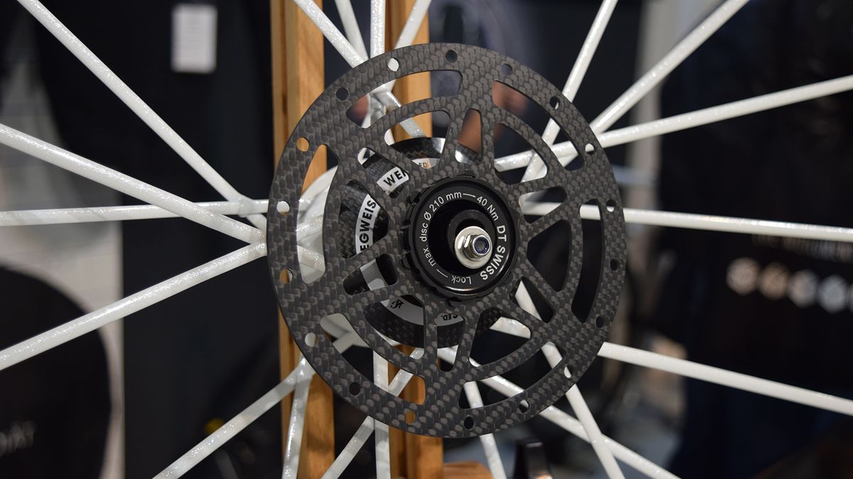 Carbon disc rotors on the Lightweight Wegweiser