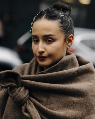 nyfw ss25 beauty street style