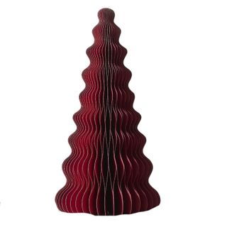 Jewel Tone Decorative Paper Tabletop Tree