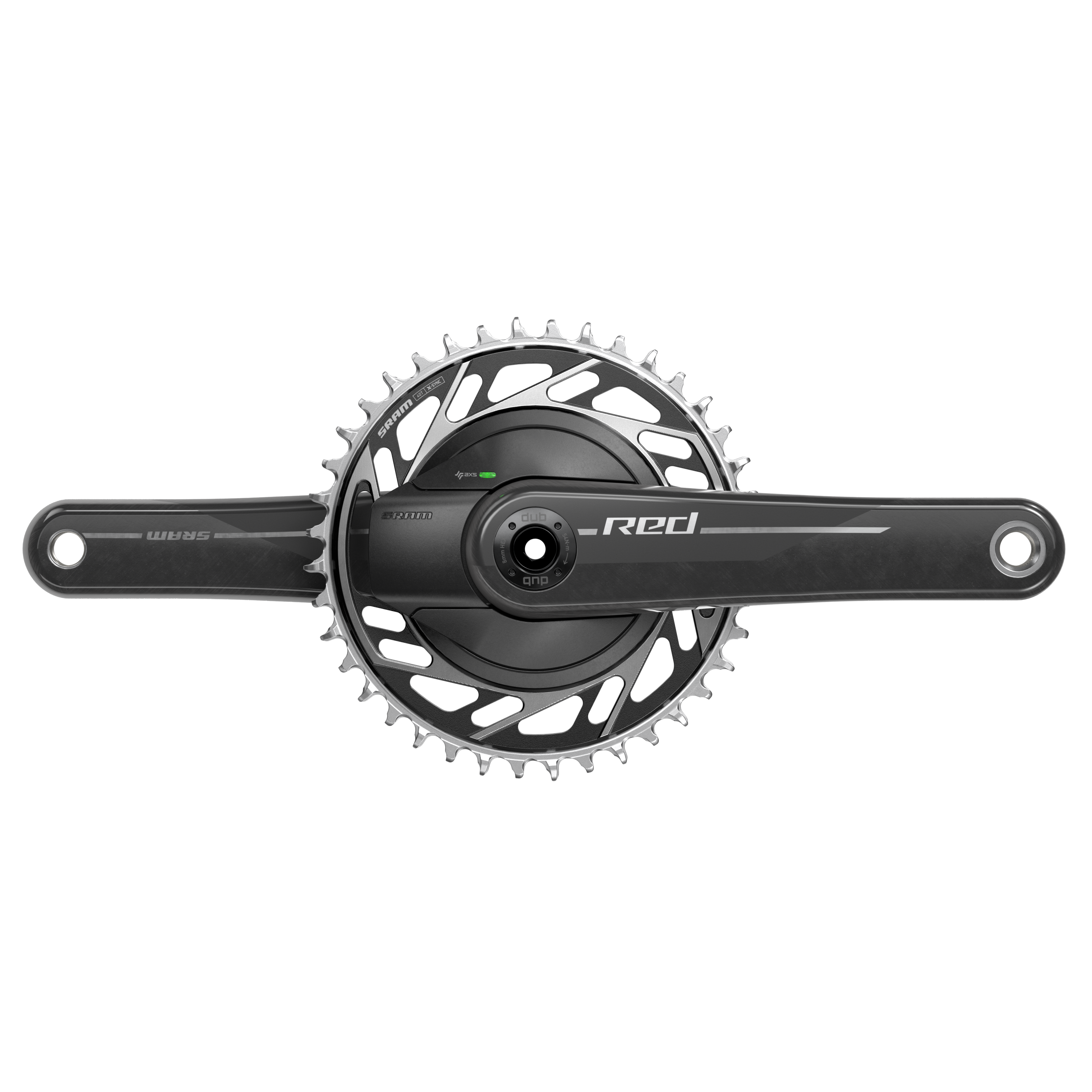 The chainset with integrated power meter