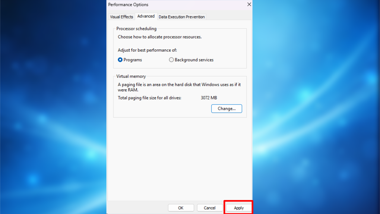 Windows 11 settings