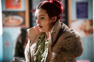 Whitney Dean makes a decision in EastEnders