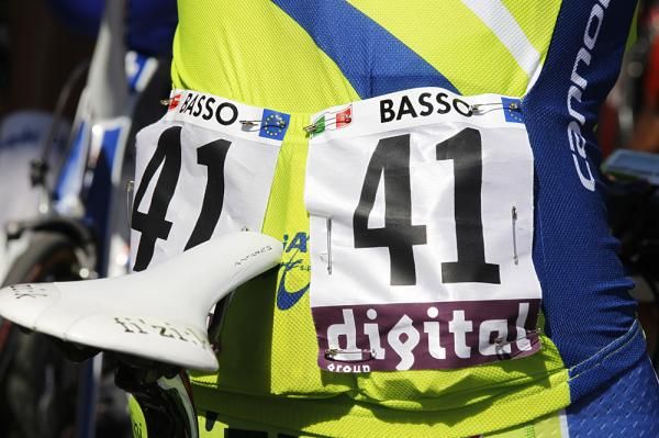 Ivan Basso's jersey.