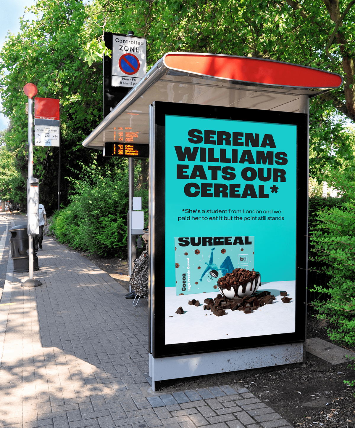 Surreal cereal ads