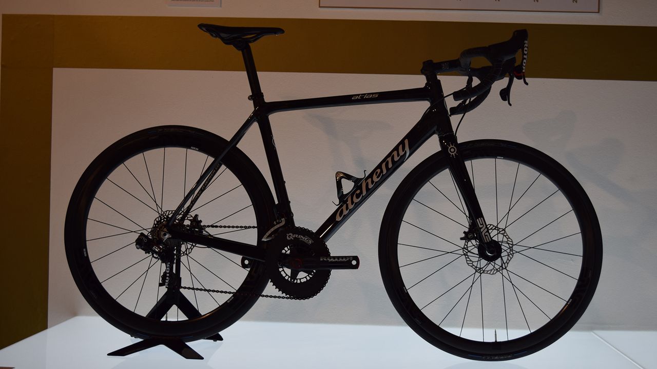 Alchemy also had some of their frame builds on display