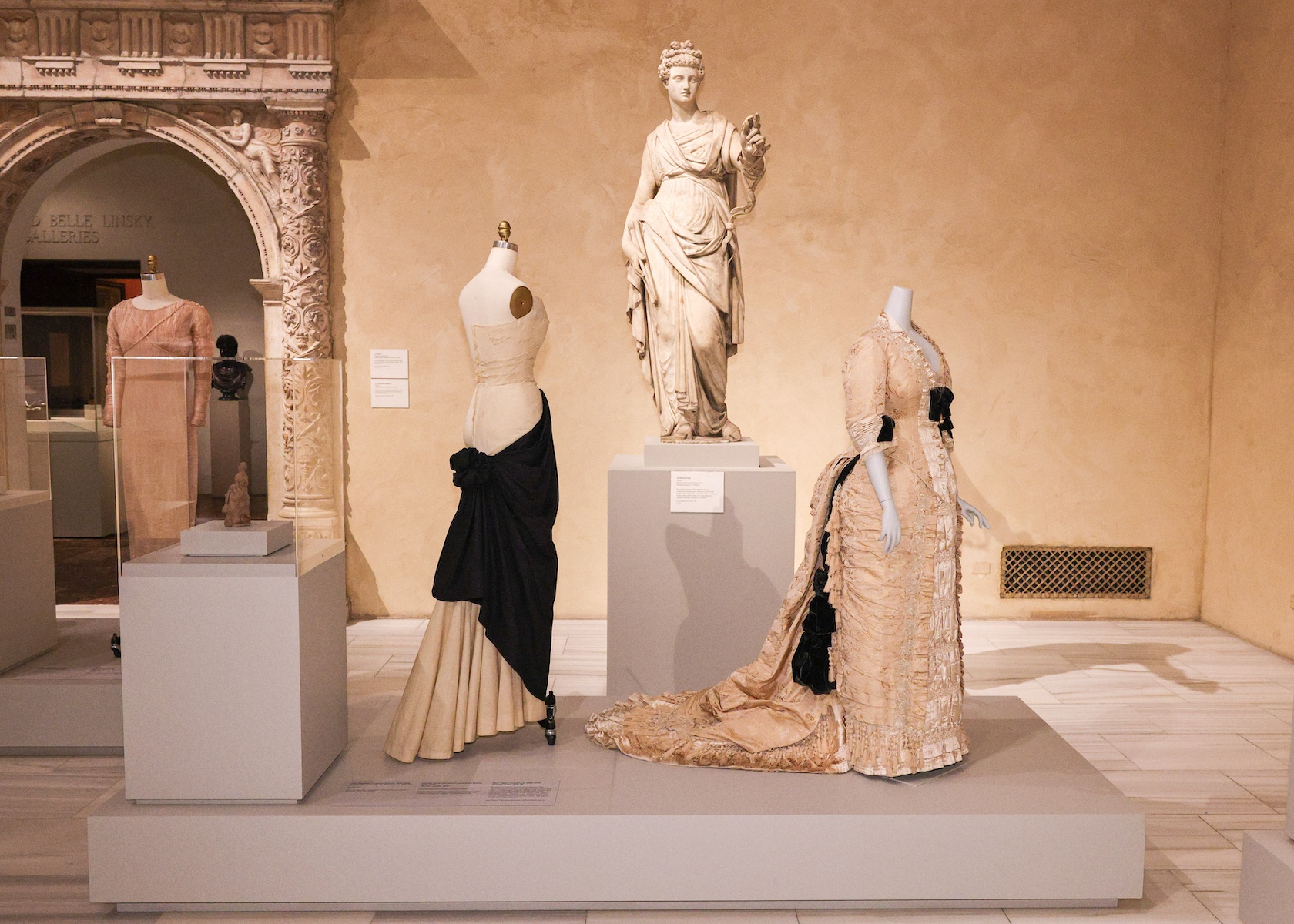 Objects from The Abstract Body on display atThe Met&amp;rsquo;s Costume Art press conference