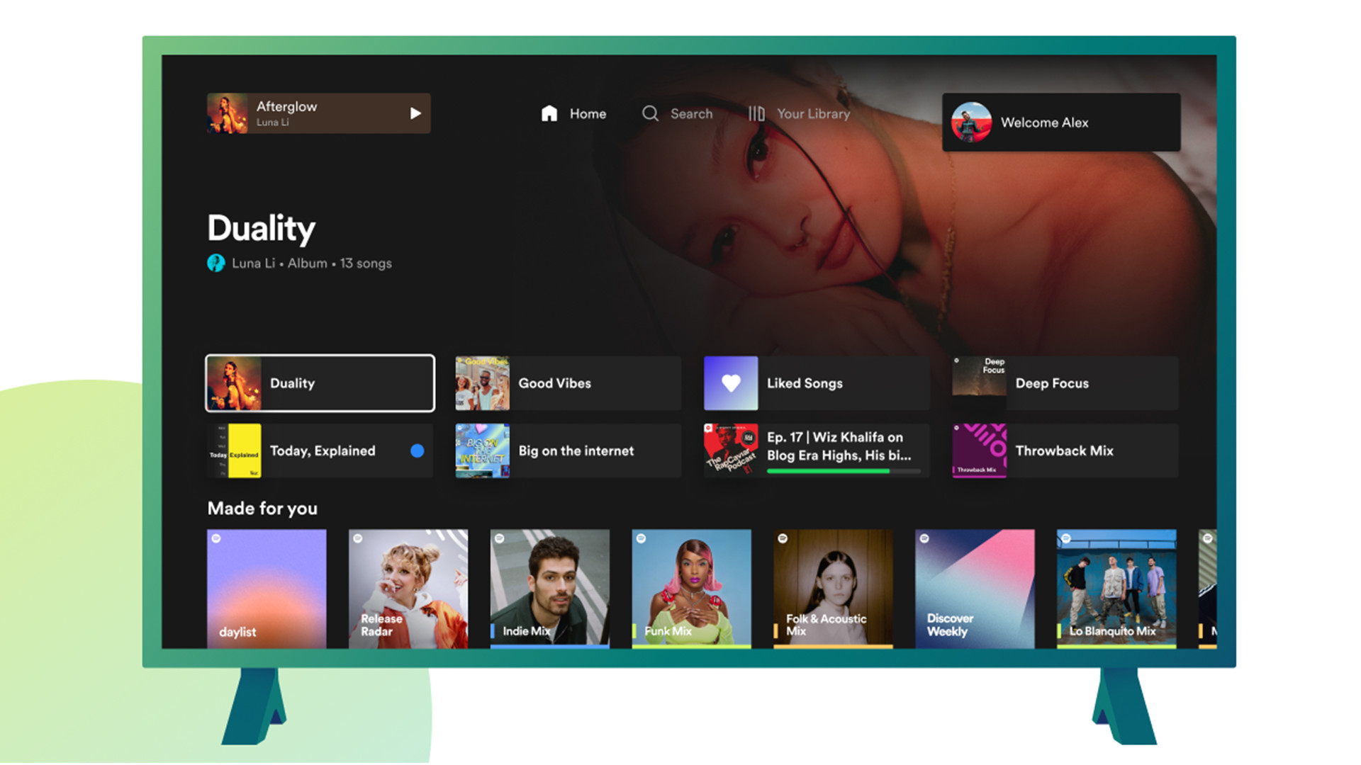 ТВ-приложение Spotify только что претерпело большой редизайн – вот что нового