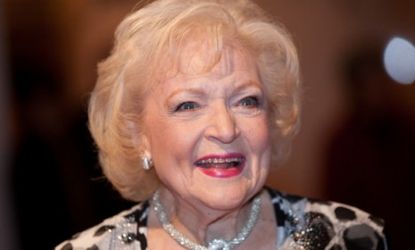 Three out of four Americans found Betty White diverting during an otherwise unsatisfying year.