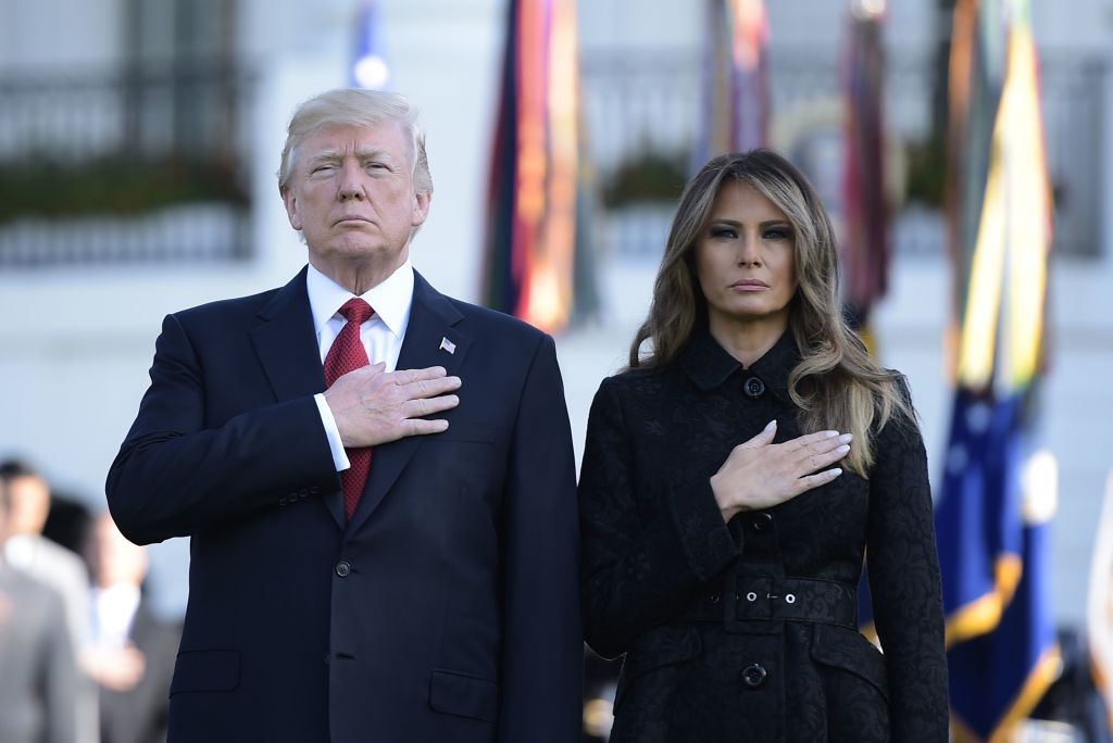 President Trump and First Lady.