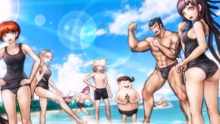 A group of high school students with wildly unrealistic bodies hang out in swimsuits