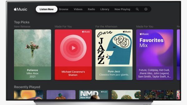 The Apple Music app is now available on LG smart TVs