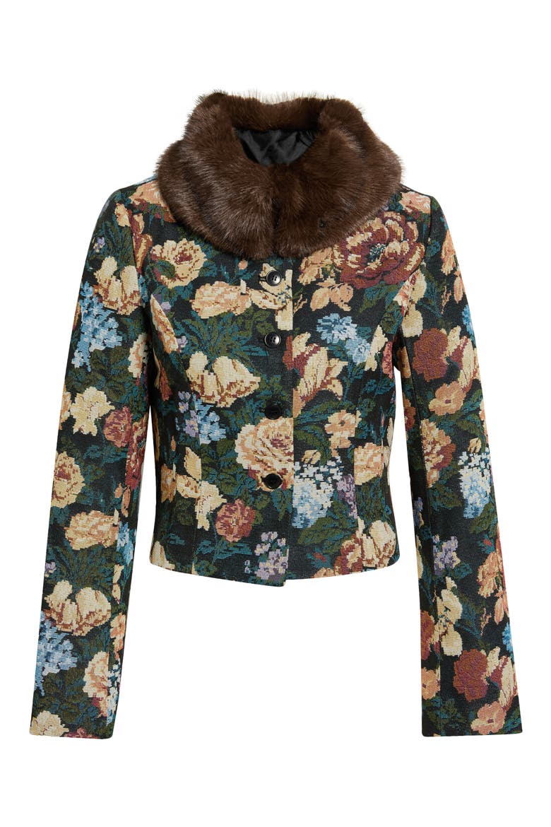 Matilda Faux Fur Trim Jacket