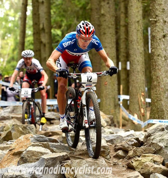 Julien Absalon (BMC Mountainbike Racing Team) finished a close second-place at Nove Mesto