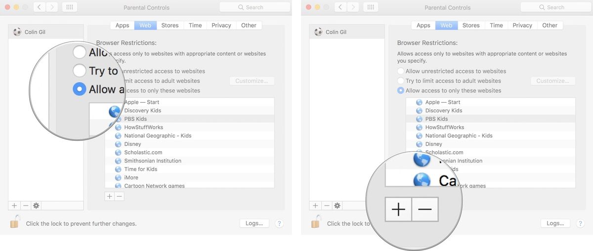 Click allow перевод. Родительский контроль на планшете Apple