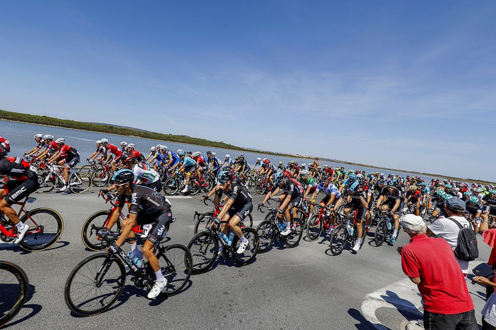 Scenery along the route of stage 2 at the Vuelta