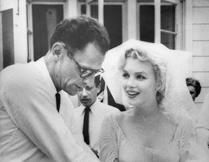 1956: Marilyn Monroe and Arthur Miller 
