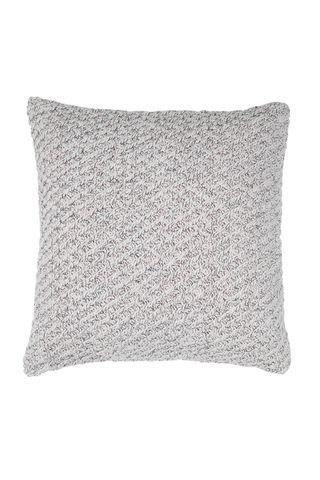 Knitted Marl Semi Plain Cushion, £12