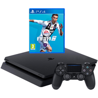 PS4 Slim + FIFA 19: £219