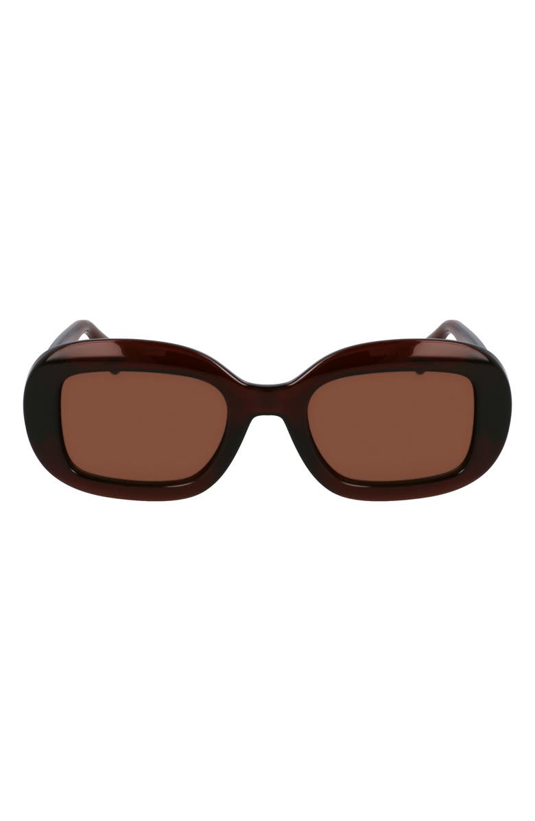 Gancini 51mm Oval Sunglasses