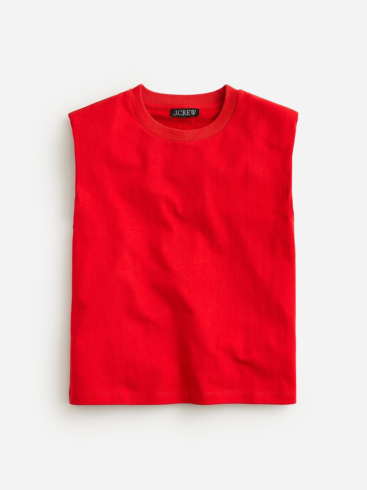 Structured Muscle T-Shirt in Mariner Cotton