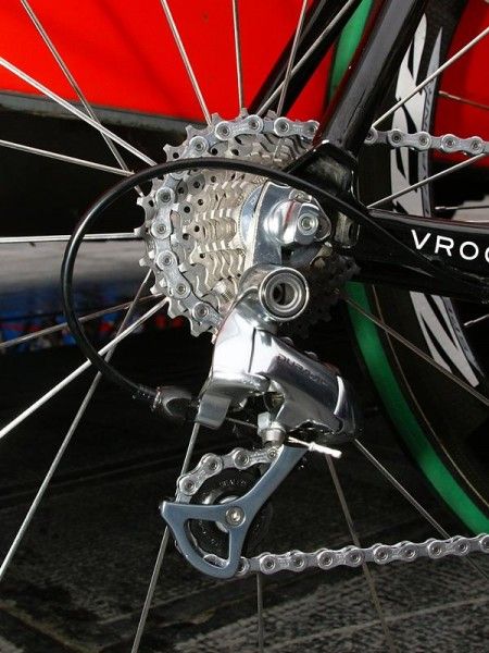The Cerv&eacute;lo TestTeam started out the season with Shimano Dura-Ace 7800, then switched to 7900 only to revert back.