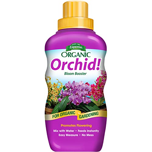 Espoma Organic Orchid! 8-Ounce Concentrated Plant Food &amp;ndash; Plant Fertilizer and Bloom Booster for All Orchids and Bromeliads. Ideal for Phalaenopsis, Dendrobium, and Other Types of Orchids