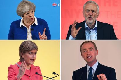 The main candidates in Britain's 2017 election